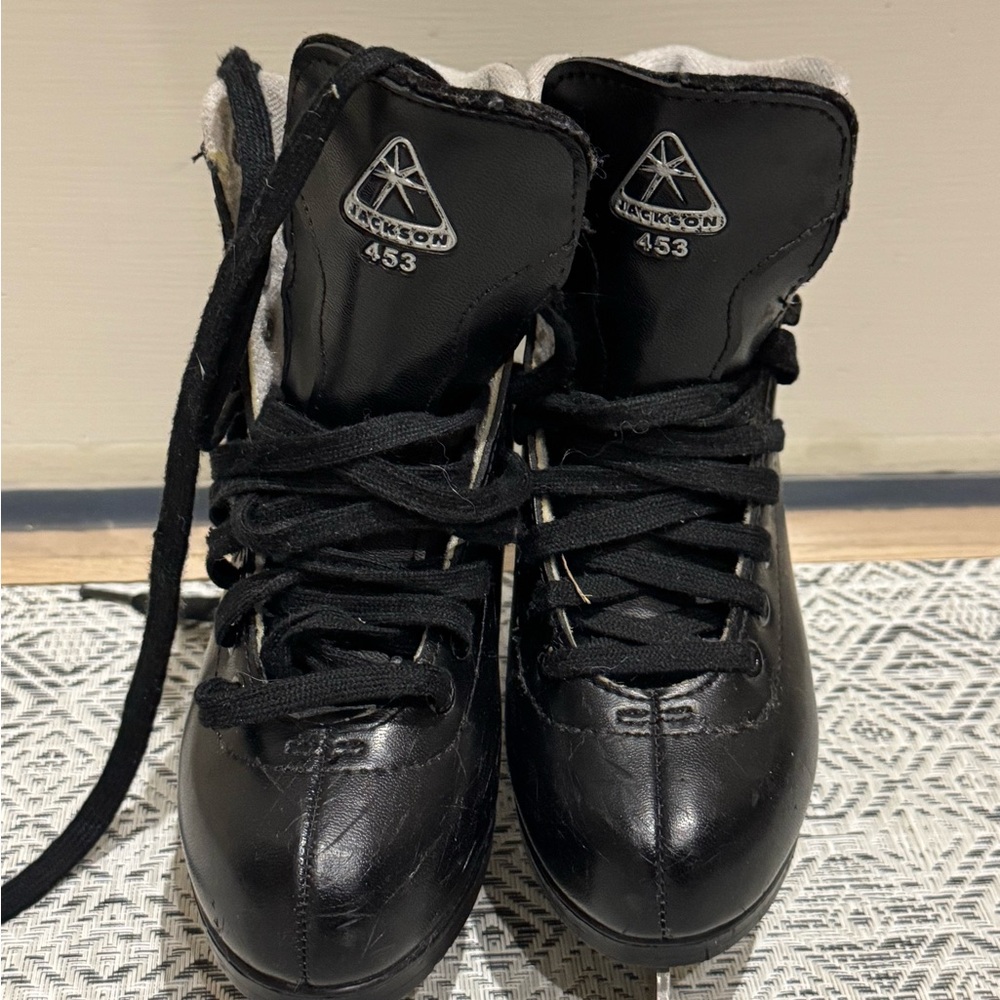 Jackson 453 Kids Black Ice Skates